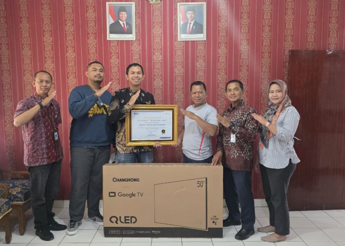 Tertib Bayar Listrik, Dishub Lampung Barat Dapat Apresiasi dari PLN