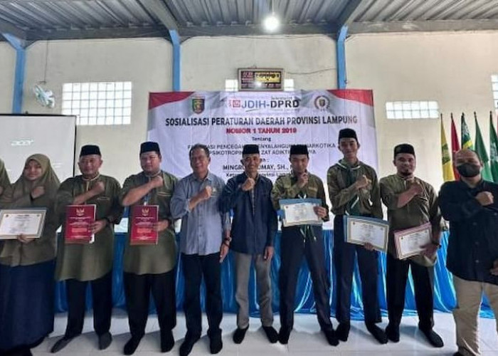Ketua DPRD Lampung Mingrum Gumay Gelar Sosperda di SMA MBS Poncowati