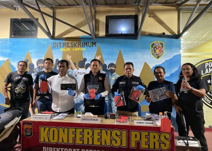 Polda Lampung Ungkap Curanmor Lintas Daerah, Pelaku Beraksi di 8 TKP