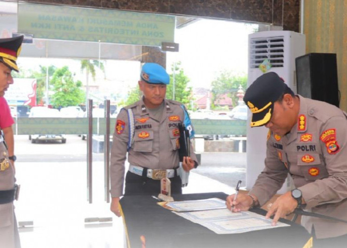 AKBP Yonirizal Khova Resmi Dilantik Jadi Wakapolresta Bandar Lampung