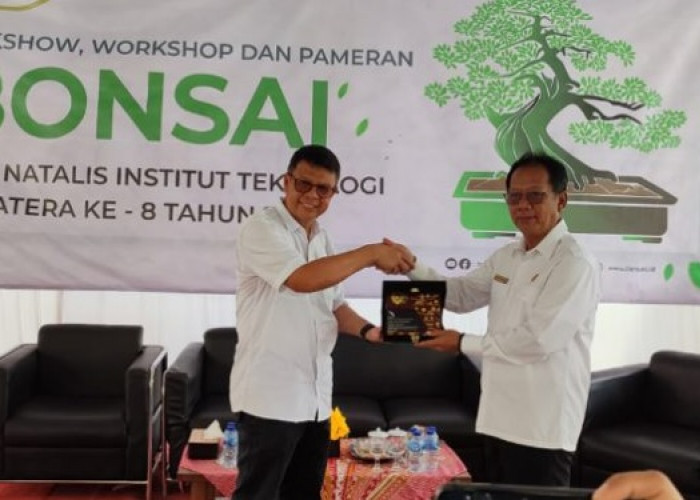 Ketua DPRD Lampung Buka Pameran Bonsai Dies Natalis ITERA