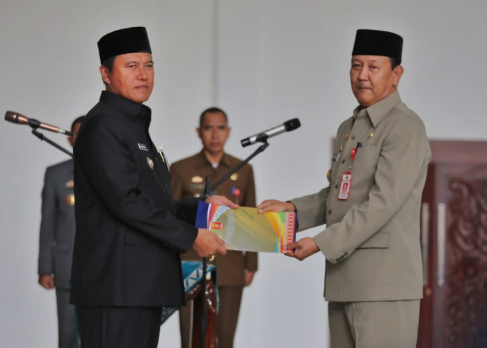 Adi Utama Resmi Jabat Pj Sekkab Lampung Barat