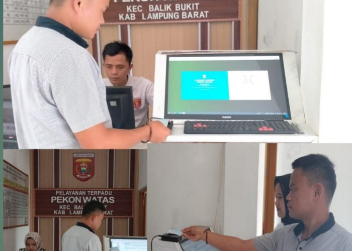 Smart Village, Pekon Watas Terapkan Sistem Informasi Penduduk Berbasis Digital