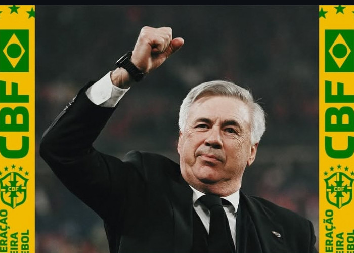 Resmi! Carlo Ancelotti Ditunjuk Sebagai Pelatih Baru Timnas Brasil