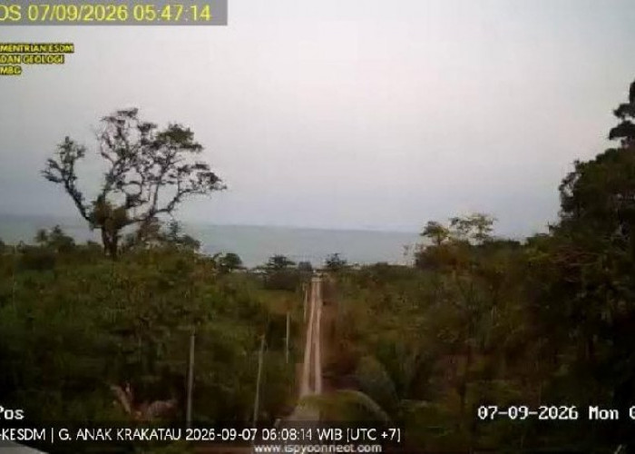 Gunung Anak Krakatau Level Siaga, PVMBG Larang Aktivitas dalam Radius 3 Kilometer
