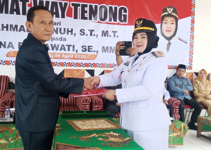 Sertijab Camat Way Tenong dan Sumber Jaya Berlangsung Khidmat, Tongkat Estafet Resmi Bergulir