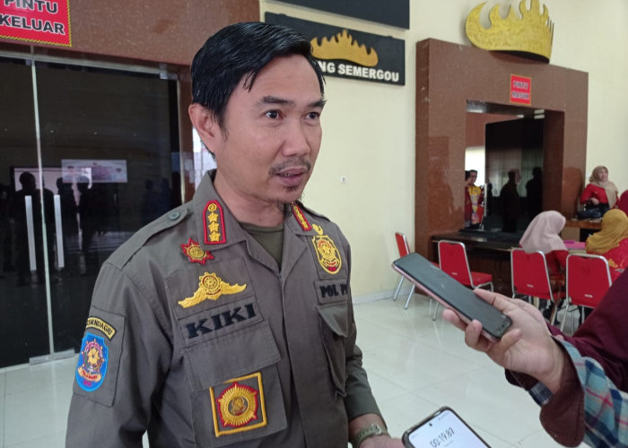 Satpol PP Bandar Lampung Minta Pedagang Takjil untuk Tertib Berjualan 