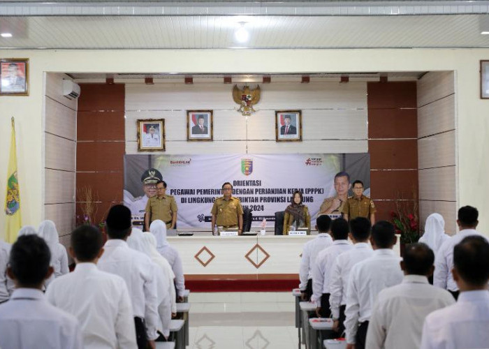 Pemprov Lampung Gelar Orientasi untuk 80 PPPK Angkatan IX dan X