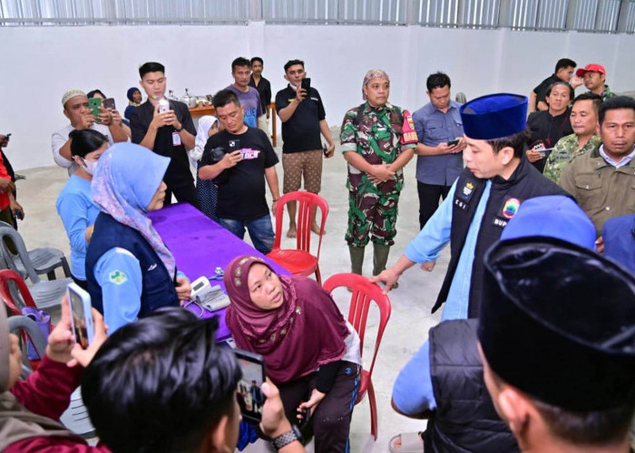 Respons Cepat, Bupati Lampung Selatan Cek Lokasi Banjir dan Kondisi Warga 
