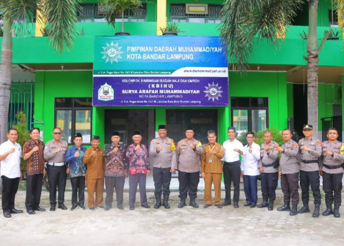 Jalin Silaturahmi, Kapolresta Bandar Lampung Kunjungi PDM Muhammadiyah