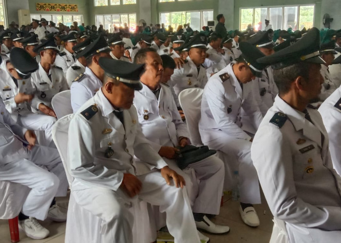 Kukuhkan Perpanjangan Masa Jabatan kades, Ini Pesan Pj Bupati Lampung Utara