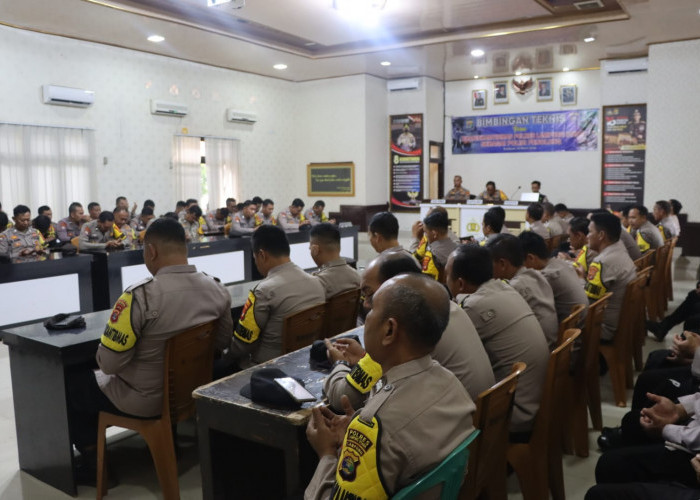 Perkuat Peran Polri, Polres Lampung Utara Gelar Bimtek 'Bhabinkamtibmas Sebagai Penolong'