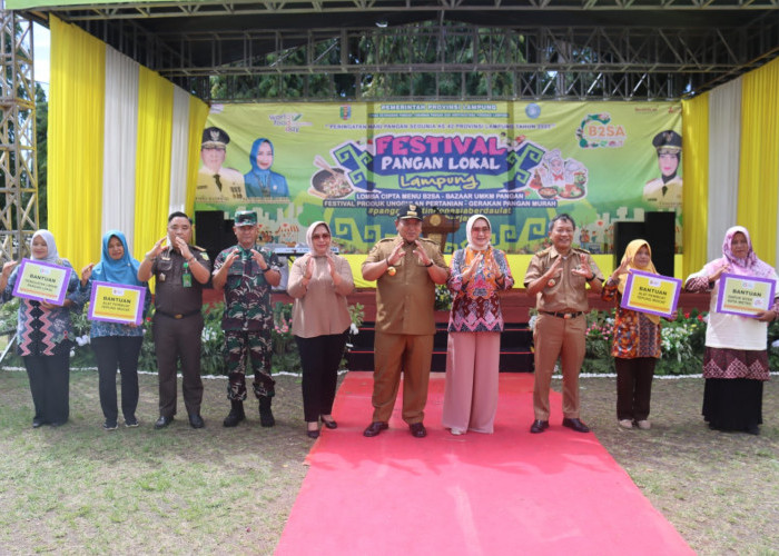 Peringati Hari Pangan, Arinal Buka Festival Pangan Lokal Lampung