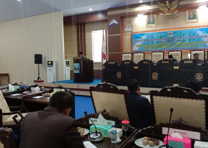 Ranperda APBD Perubahan Pesisir Barat Tahun 2024, Total Pendapatan Daerah Rp1 Triliun Lebih