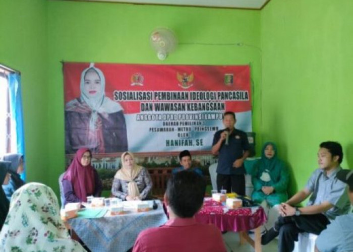 Anggota DPRD Lampung Ingatkan Masyarakat Soal Pancasila