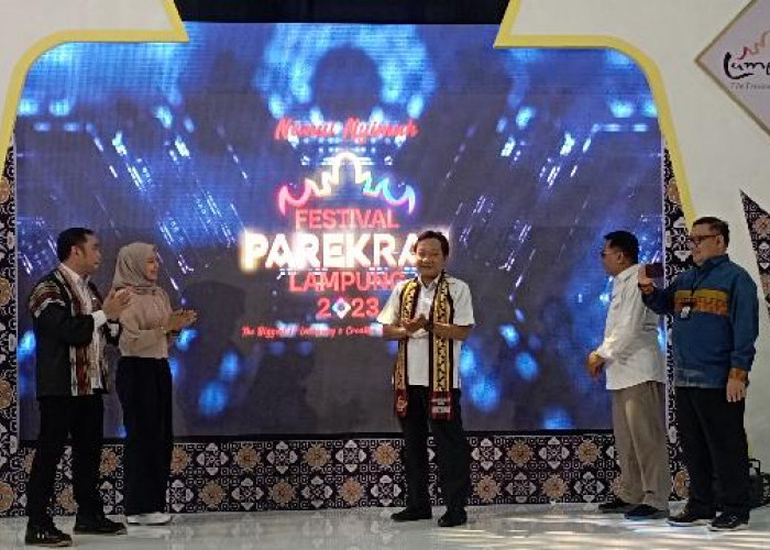 Gubernur Arinal Dorong Festival Parekraf Lampung 2023 Dukung Gerakan Bangga Berwisata di Indonesia