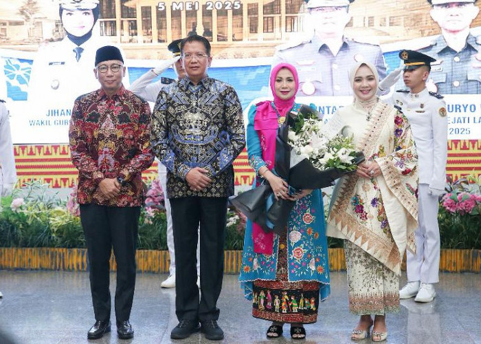 Gubernur Lampung Apresiasi Kuntadi dan Sambut Kajati Baru, Danang Suryo Wibowo