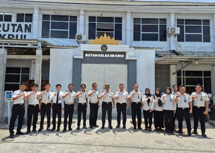 Plh Kakanwil Ditjenpas Lampung Kunjungi Rutan Krui, Tinjau Layanan dan Beri Arahan