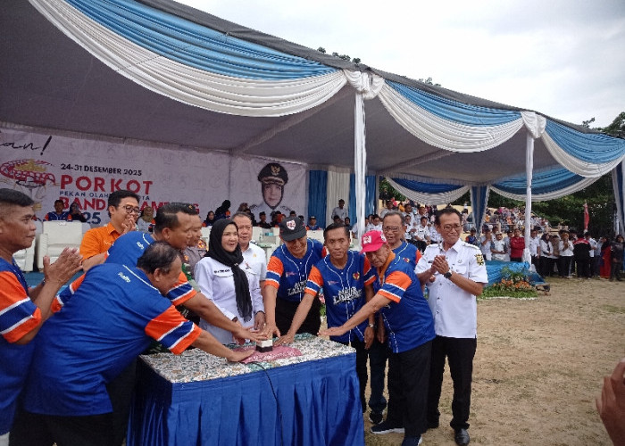 Pekan Olahraga Kecamatan Bandar Lampung 2025 Dimulai, Ratusan Atlet dari 28 Cabor Ambil Bagian