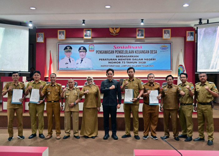 Pemkab Lampung Selatan Gencarkan Sosialisasi Permendagri 73/2020 Demi Tata Kelola Desa yang Bersih