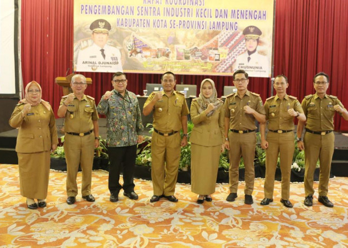 Pemprov Lampung Gelar Rakor Peningkatan Daya Saing UMKM Untuk Menopang Perekonomian Daerah