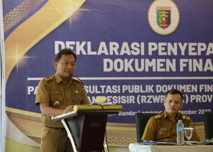 Pemprov Lampung Deklarasi Kesepakatan Dokumen Final Pasca Konsultasi Publik 
