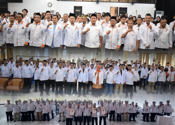 Lantik 630 Pengurus Ranting, PKS Bandar Lampung Bidik Kota Maju dan Sejahtera