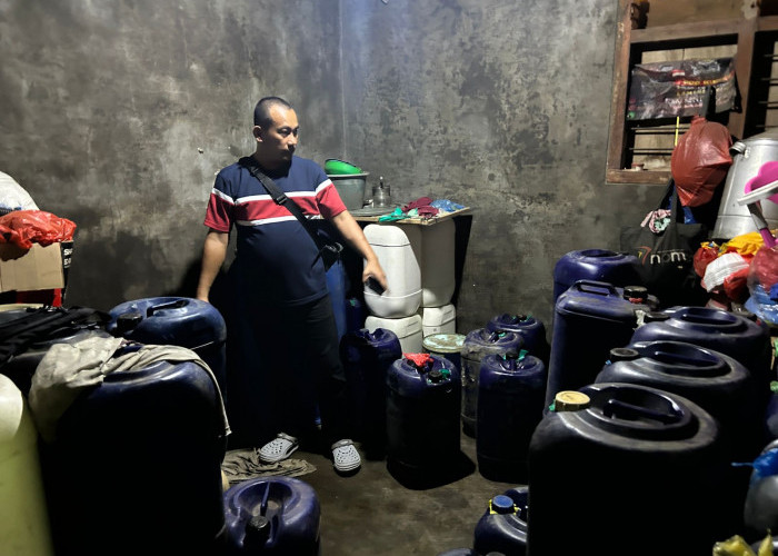 Polres Lampung Utara Bongkar Penyalahgunaan BBM Subsidi, Dua Tersangka Diamankan