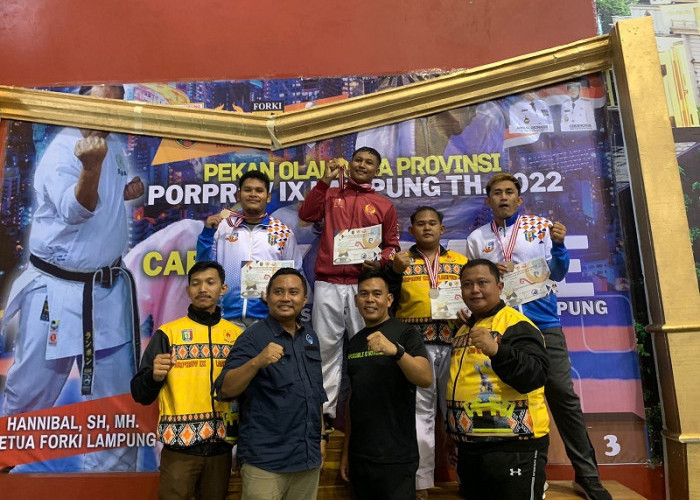 Kontingen Lampung Barat Sudah Kumpulkan 22 Medali, 10 Diantaranya Emas 