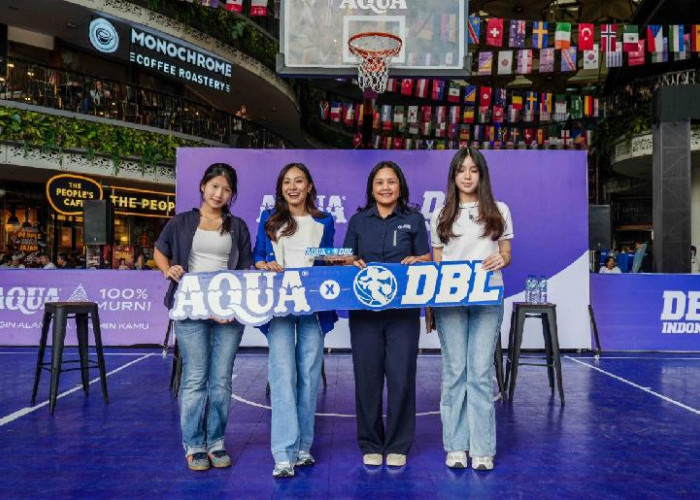 AQUA Jadi Hydration Partner DBL, Dukung Pelajar Aktif dan Berprestasi