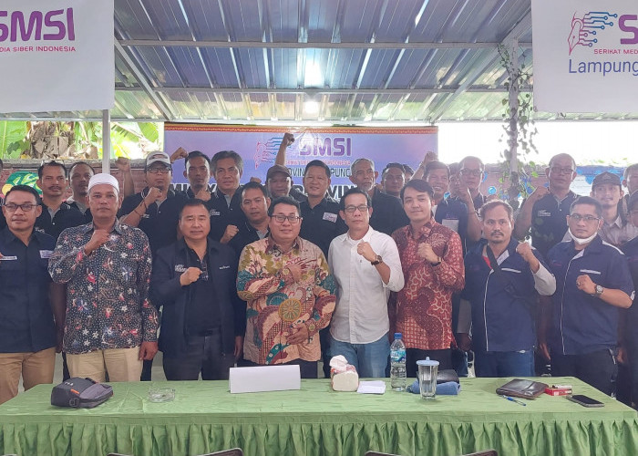 Ketua SMSI Pusat Buka Musprov Perdana SMSI Lampung