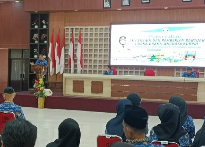 95 ASN Pemkot Bandar Lampung Purna Tugas, Terima Penghargaan dan Tali Asih