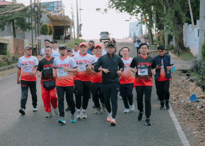 Justice Run 2026, Gubernur Mirza Ajak Warga Lampung Rutin Berolahraga