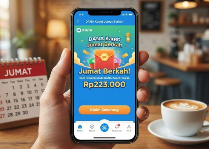 DANA Kaget Jumat Berkah Bagikan Saldo Gratis Hingga Rp223.000
