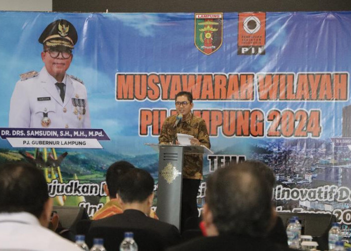 Pj Sekdaprov Lampung Buka Muswil PII, Dorong Insinyur Inovatif untuk Indonesia Emas 2045