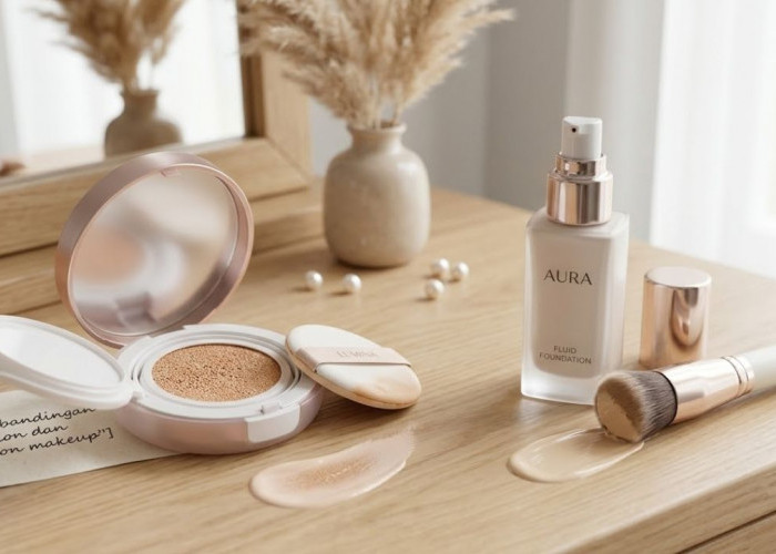 Cushion vs Foundation, Kenali Perbedaannya