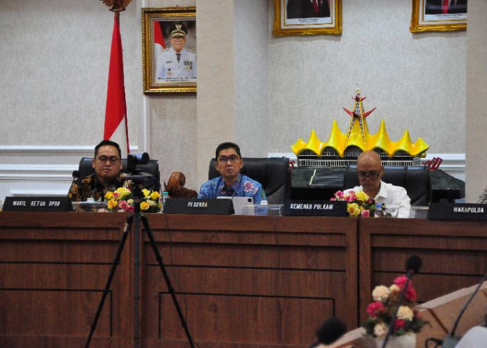 Pemprov Lampung Gelar Rakor Pemantauan Penyelenggaraan Pilkada Serentak 2024