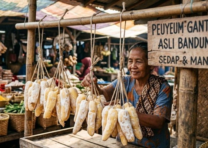 Mengenal Peuyeum, Tape Singkong Manis Khas Sunda yang Jadi Oleh-oleh Bandung