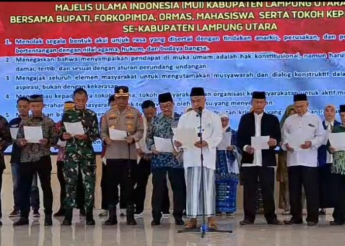 MUI Lampung Utara Gelar Muskerda, Serukan Persatuan dan Kedamaian