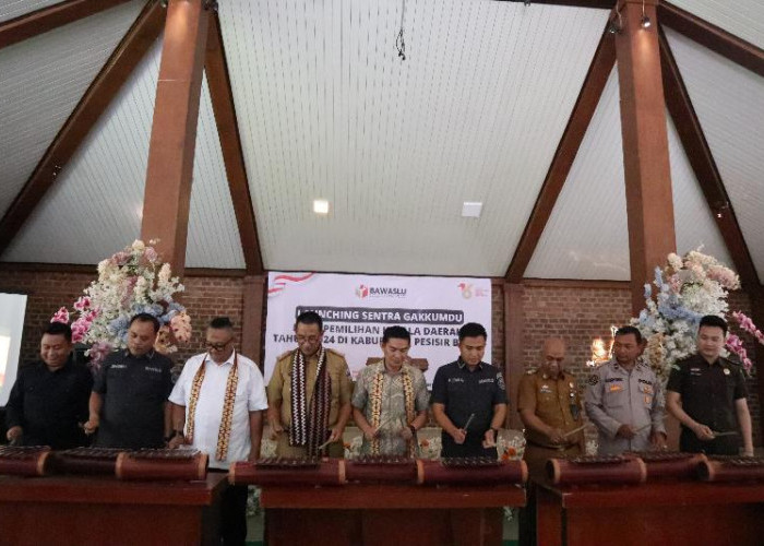 Sentra Gakkumdu Pesisir Barat di Launching   