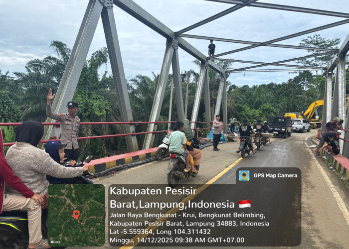 Pasca Ditutup Total, Jembatan Way Pintau Kini Bisa Dilalui R4