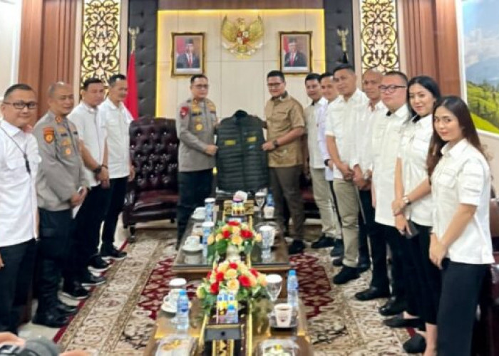 HIPMI – Polda Lampung Bersinergi Tingkatkan Perekonomian Daerah.