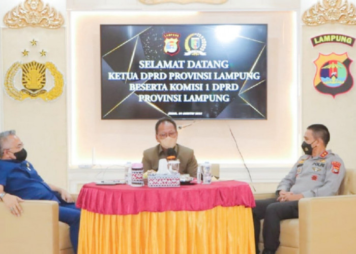 DPRD Bangga Label Polisi Berintegritas Dimiliki Kapolda Lampung