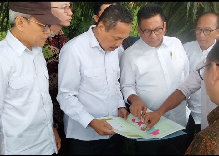 Tindak Lanjut Sengketa Tanah KIMAL Lampung, Timsus Dirjen Kementerian ATR/BPN RI Kunjungi Lampura