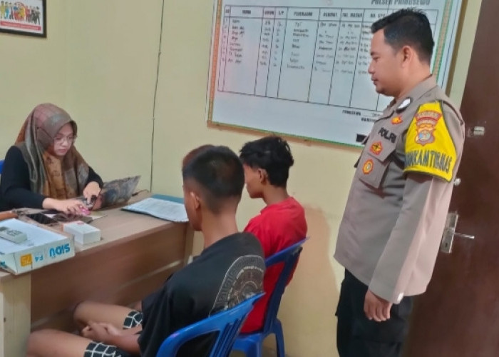 Diduga Bobol Rumah, Dua Remaja Asal Pringsewu Timur Ditangkap Polisi