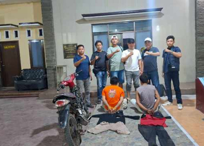 Bobol Rumah Saat Subuh, Dua Tukang Rongsok Diamankan Polsek Labuhan Ratu