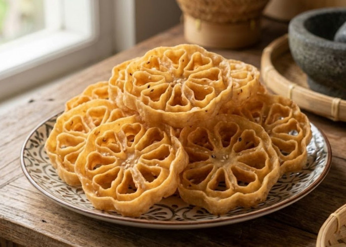Kembang Goyang, Kue Tradisional Betawi yang Renyah dan Sarat Makna