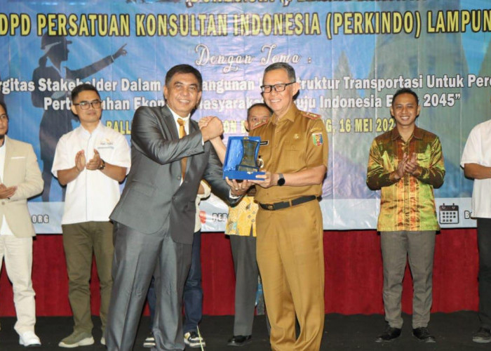 Sekdaprov Lampung Buka Rakerda dan Seminar Nasional DPD Persatuan Konsultan Indonesia
