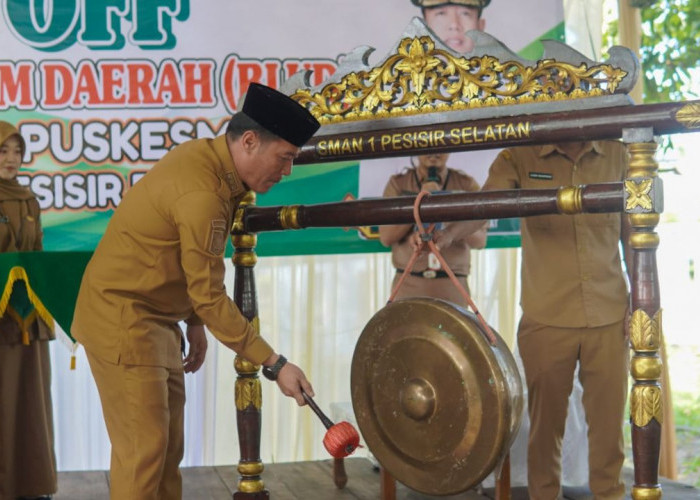 Genjot Transformasi Pelayanan Kesehatan, Bupati Pesisir Barat Kick Off BLUD Puskesmas dan RSUD