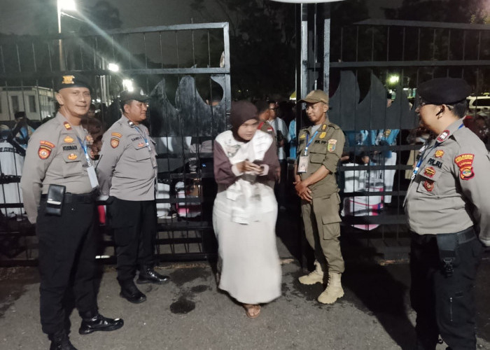 Aparat Gabungan Amankan Kedatangan Jemaah Haji Kloter 7 Bandar Lampung